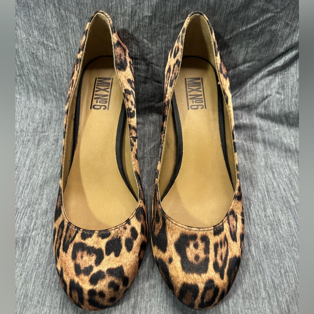 Cheetah print heels